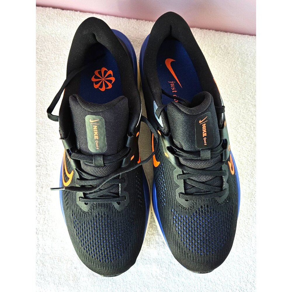 Nike Quest 6 White / Black-Pure Platinum - Picture 4 of 6